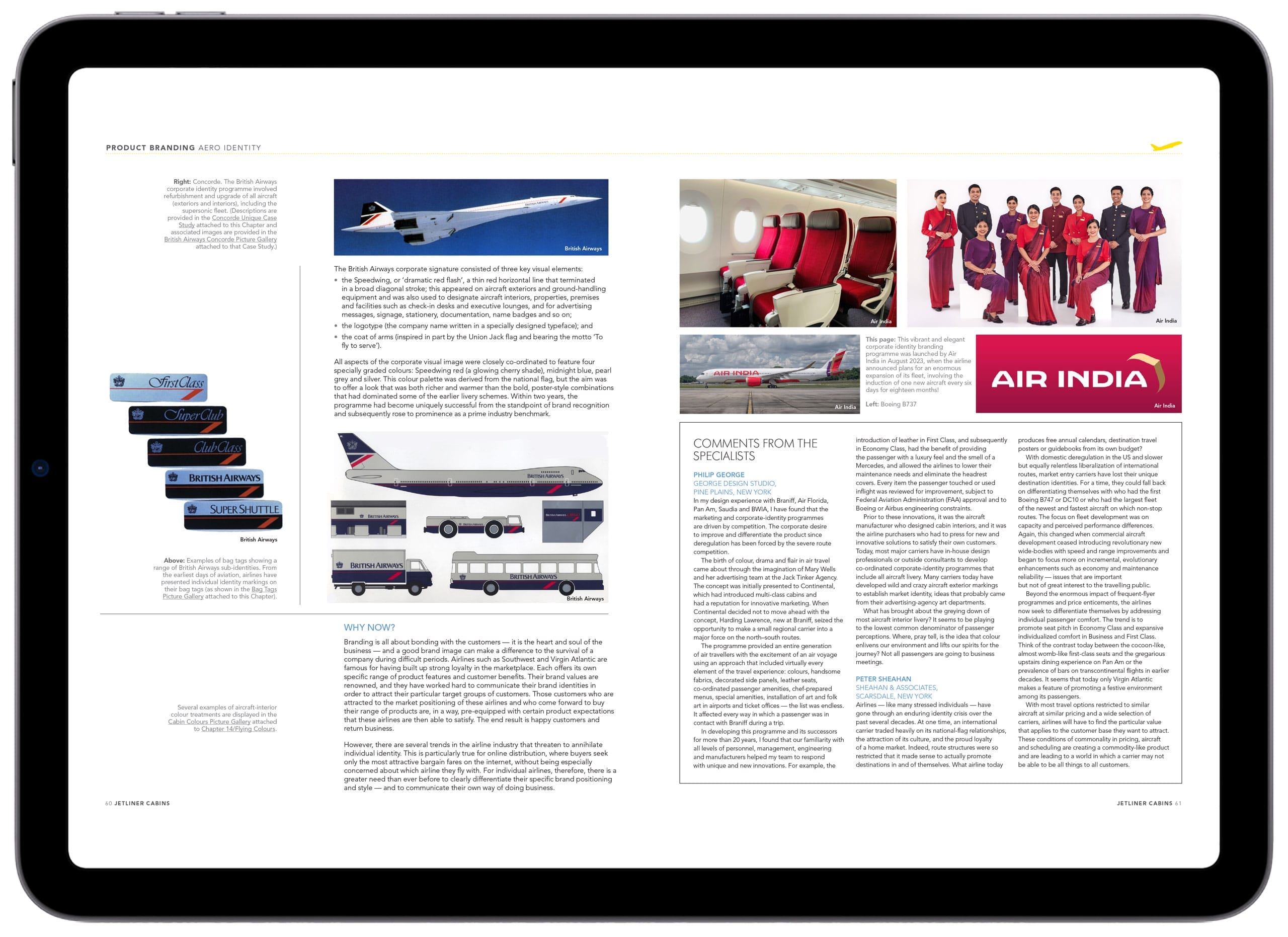 JLC4 - Chapter 4 - pages 60-61 Airplane Interior Design
