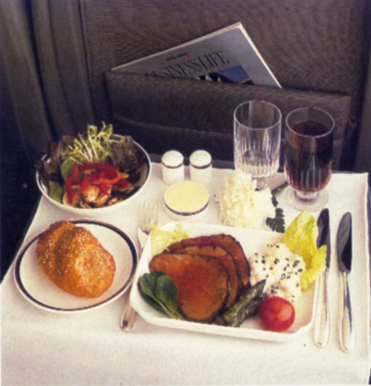 tray of food