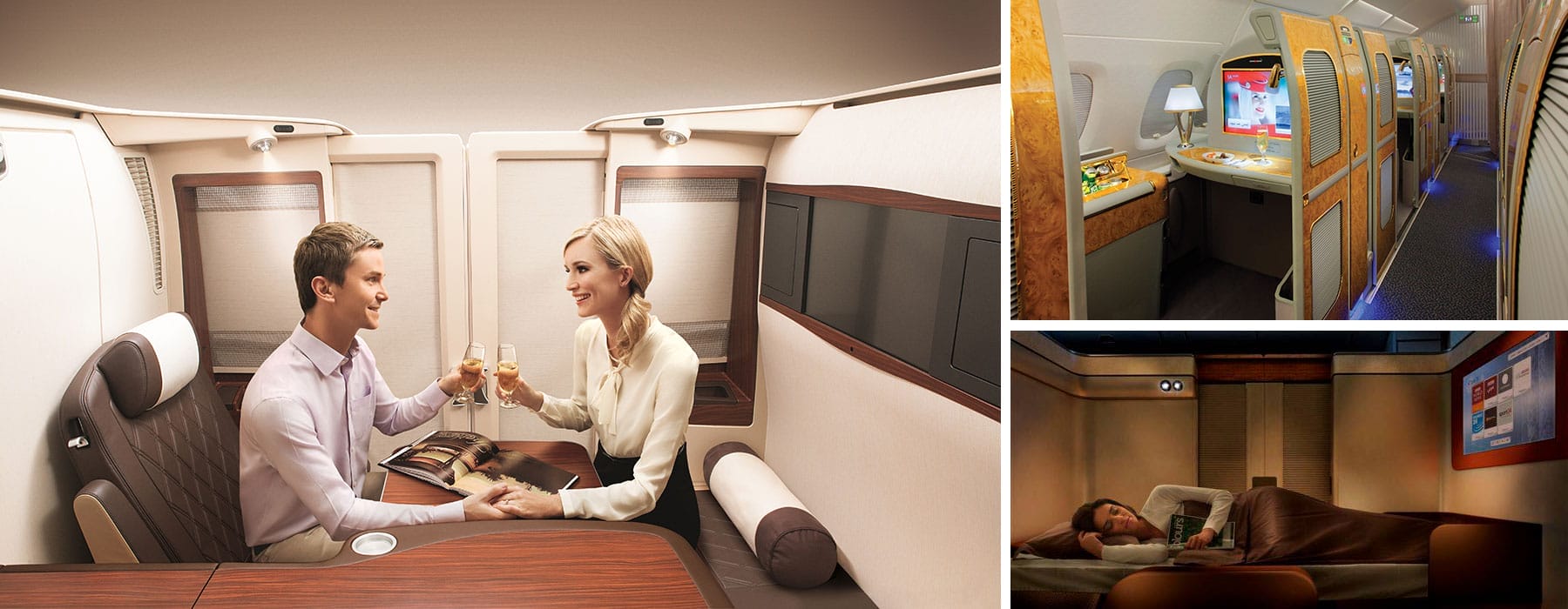 Singapore Garuda and Emirates Airlines
